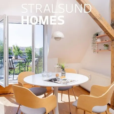 Ferienwohnung An Der Brunnenaue Stralsund Exterior photo